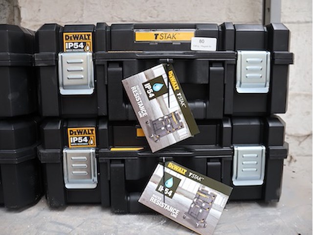 Dewalt koffer (x4) - afbeelding 3 van  4