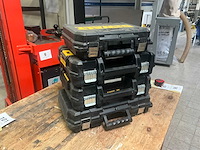 Dewalt lege gereedschapskoffer (4x) - afbeelding 1 van  6