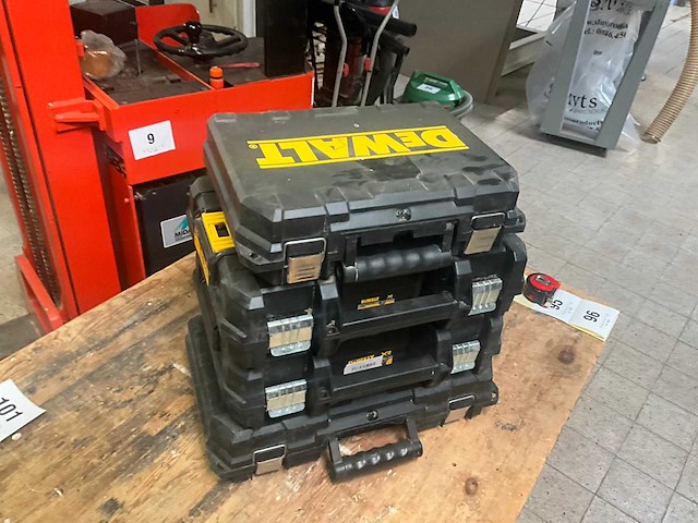 Dewalt lege gereedschapskoffer (4x) - afbeelding 2 van  6