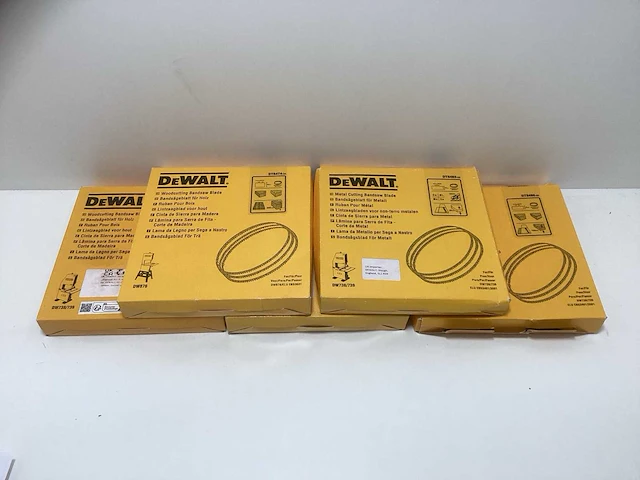 Dewalt lintzaagbladen 5-delig (dw738, dw739 & dw876) - afbeelding 1 van  6