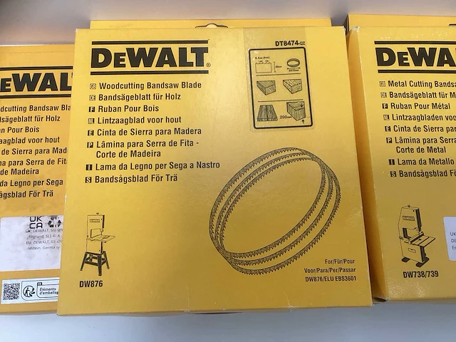Dewalt lintzaagbladen 5-delig (dw738, dw739 & dw876) - afbeelding 5 van  6