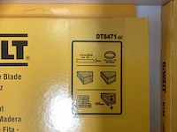 Dewalt lintzaagbladen / bandzaagbladen set - 4-delig (3x band & 1x lint) - afbeelding 9 van  11
