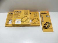 Dewalt lintzaagbladen / bandzaagbladen set - 4-delig (3x band & 1x lint) - afbeelding 3 van  11