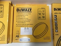Dewalt lintzaagbladen / bandzaagbladen set - 4-delig (3x band & 1x lint) - afbeelding 8 van  11