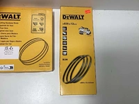 Dewalt lintzaagbladen / bandzaagbladen set - 4-delig (3x band & 1x lint) - afbeelding 10 van  11