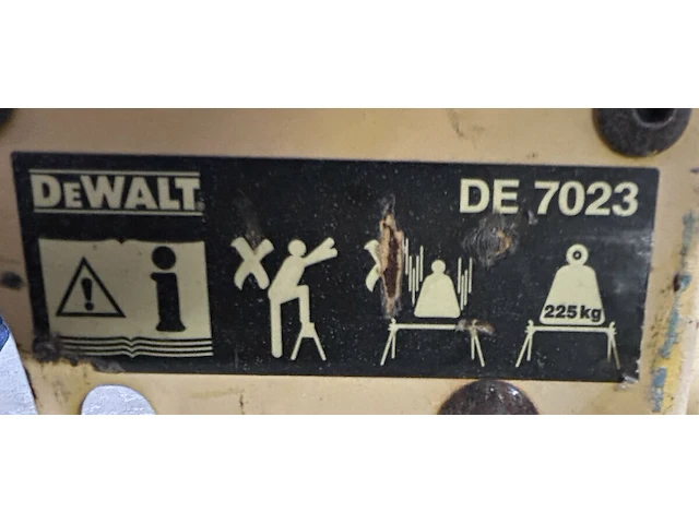 Dewalt onderstel - afbeelding 2 van  2