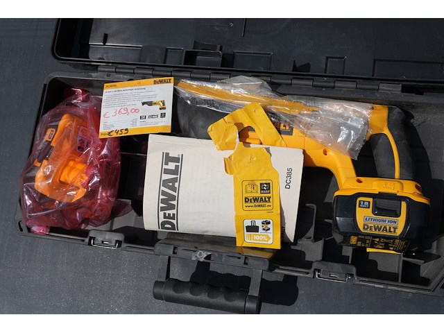 Dewalt reciprozaag dc385 kl - afbeelding 2 van  7