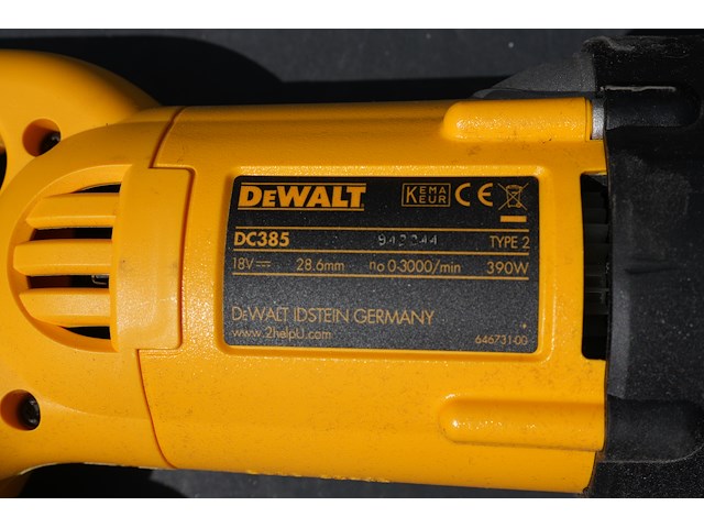 Dewalt reciprozaag dc385 kl - afbeelding 4 van  7