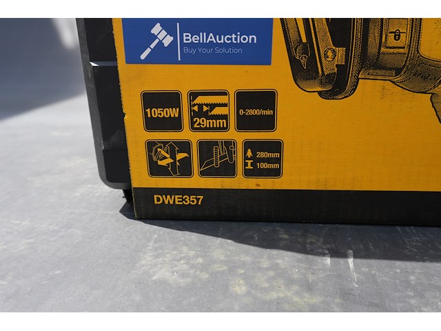 Dewalt reciprozaag dwe357 - afbeelding 7 van  8