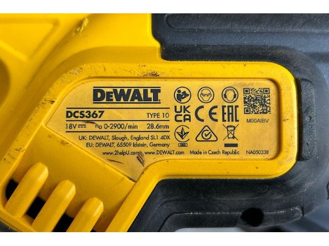 Dewalt reciprozaag - afbeelding 5 van  5
