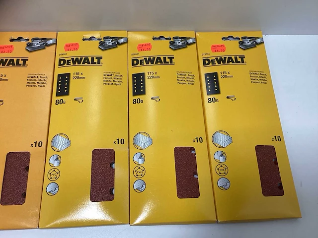 Dewalt schuurpapier 115x228 - afbeelding 4 van  5