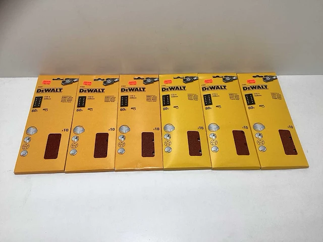 Dewalt schuurpapier 115x228 - afbeelding 1 van  5