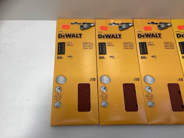 Dewalt schuurpapier 115x228 - afbeelding 5 van  5