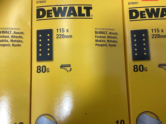 Dewalt schuurpapier 115x228 - afbeelding 4 van  5