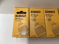 Dewalt snelspanboorhouder - 4-delig (1/2” x 20 unf) - afbeelding 4 van  5