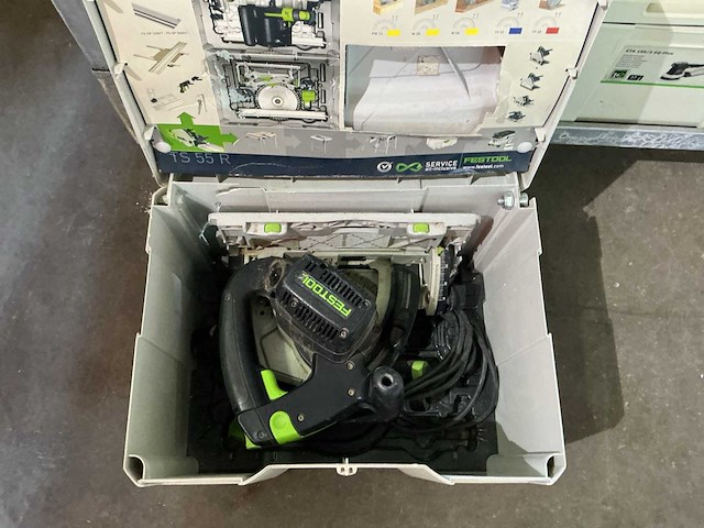 Dewalt ts 55 ebq afkortcirkelzaagmachine - afbeelding 2 van  2