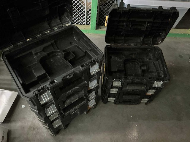 Dewalt tstak gereedschapskoffer (7x) - afbeelding 2 van  2