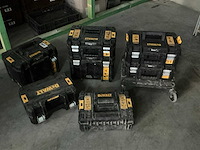 Dewalt tstak gereedschapskoffer (7x) - afbeelding 1 van  2