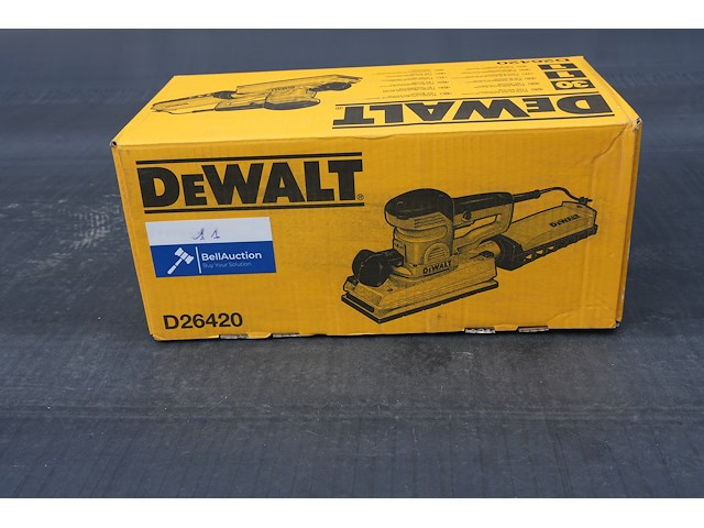 Dewalt vlakschuurmachine d26420 qs - afbeelding 5 van  6