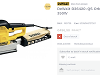 Dewalt vlakschuurmachine d26420 qs - afbeelding 7 van  7
