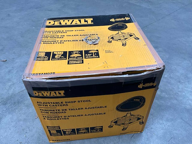 Dewalt zitkruk dxstah025 - afbeelding 1 van  8