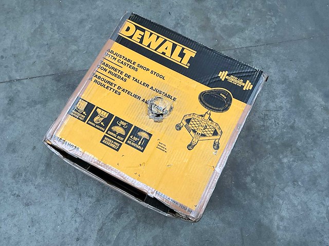 Dewalt zitkruk dxstah025 - afbeelding 2 van  8