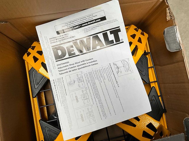 Dewalt zitkruk dxstah025 - afbeelding 8 van  8