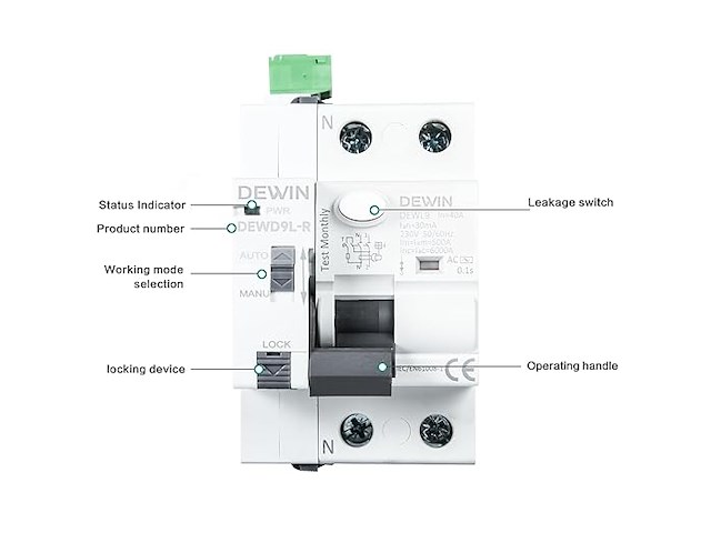 Dewin aardlekschakelaar - afbeelding 2 van  5