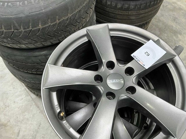 Dezent kba 50408 velg (4x) - afbeelding 3 van  5