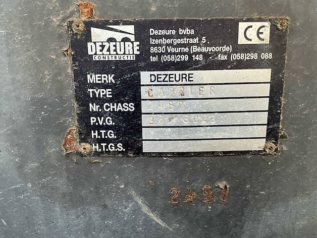 Dezeure carrier kipper - afbeelding 10 van  15