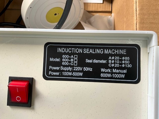Dgfy-600 elektromagnetisch flessendopverzegelmachine - afbeelding 3 van  5