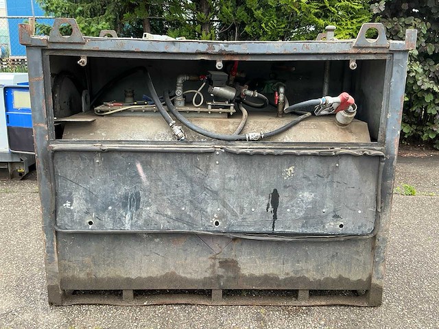 Dgv dubbelwandige metalen brandstoftank - afbeelding 1 van  5