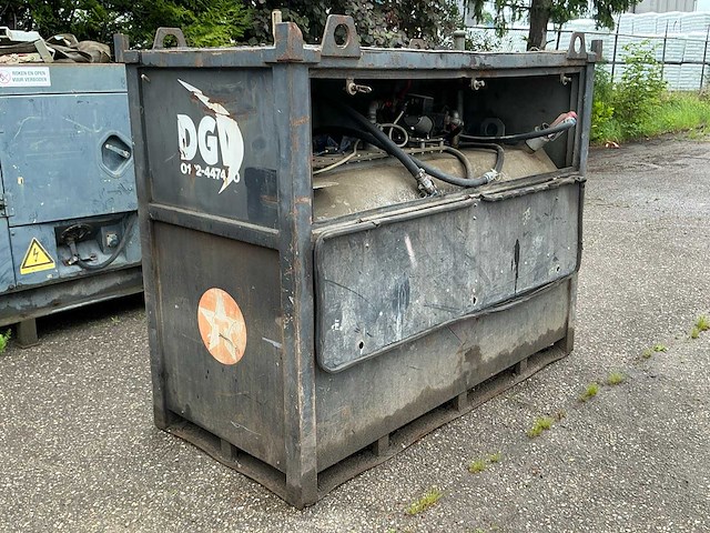 Dgv dubbelwandige metalen brandstoftank - afbeelding 2 van  5