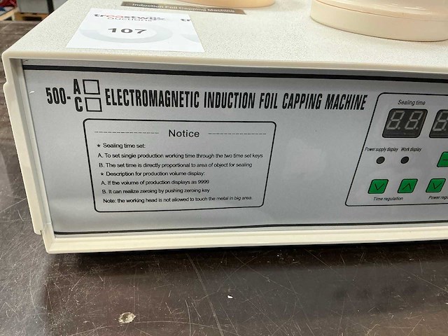 Dgyf-s5000 elektromagnetische inductie sealmachine - afbeelding 6 van  7