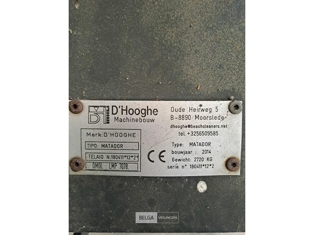 Dhooge beachcleaner matador - afbeelding 4 van  16