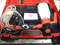 Diamandboorset hilti dd-hwt, werking niet gekend