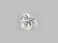 Diamant-hartvorm 0,50 cts de vs - afbeelding 1 van  3