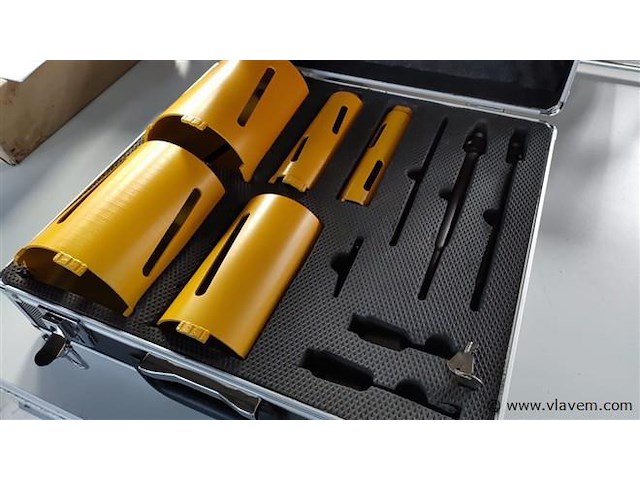 Diamant kerborenset 11 delig - afbeelding 1 van  4