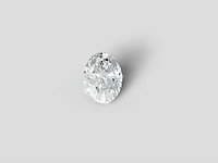 Diamant-ovaal vorm 0,50 cts de vs - afbeelding 1 van  5