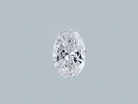 Diamant-ovaal vorm 1,0 cts de vs - afbeelding 1 van  3