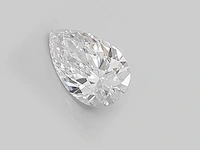 Diamant-peer vorm 0,50 cts de vs - afbeelding 3 van  4