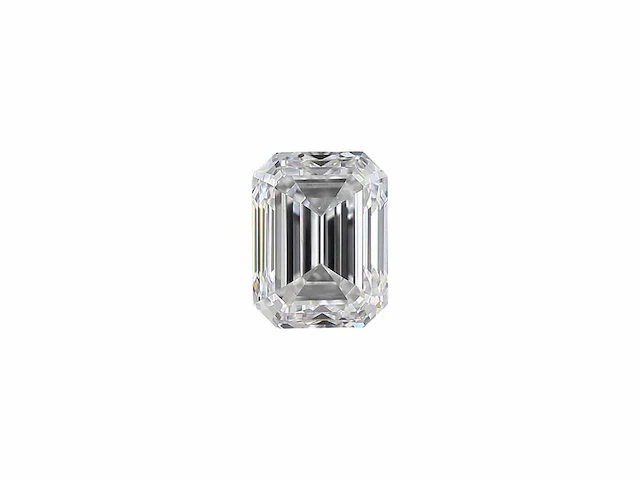 Diamant-smaragdvorm 1,0 cts de vs - afbeelding 2 van  5