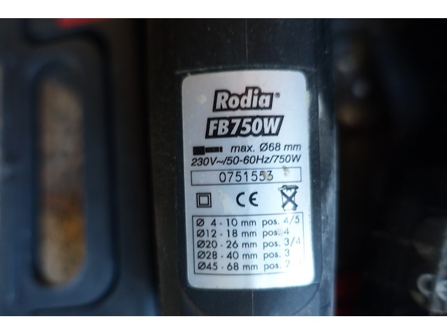 Diamant tegelboormachine rodia - afbeelding 3 van  3