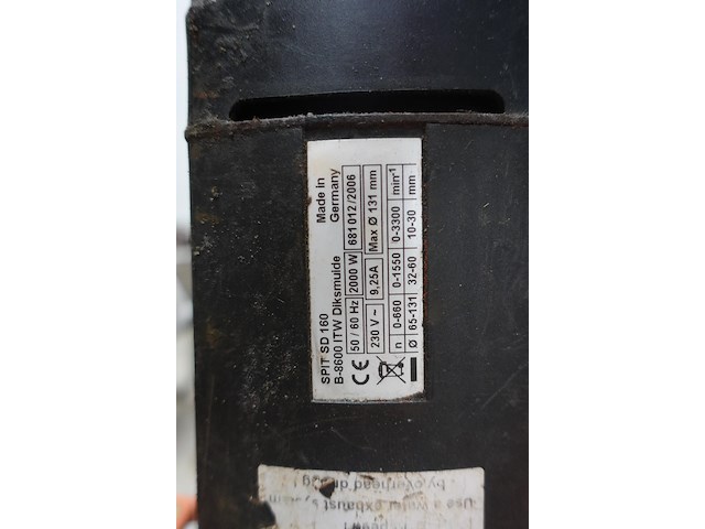 Diamantboor spit met 2x statief - afbeelding 2 van  4