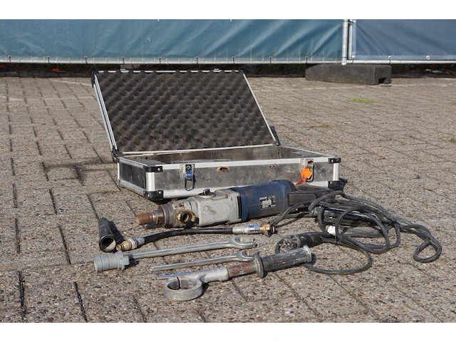 Diamantkernboormachine carat a-2211 elektrisch 2.2kw met gereedschapskoffer en toebehoren - afbeelding 1 van  1