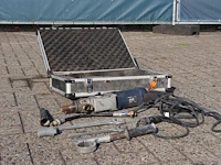 Diamantkernboormachine carat a-2211 elektrisch 2.2kw met gereedschapskoffer en toebehoren