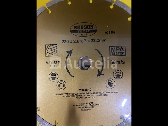 Diamantschijf 230mm - afbeelding 2 van  2