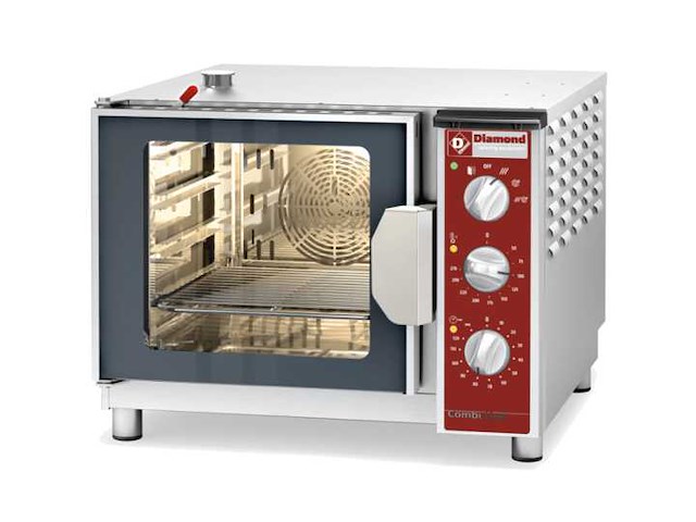 Diamond - elektrische stoom-koeloven 4x gn 2/3 - dfv-423/s - diamond - magnetrons & ovens - afbeelding 1 van  1