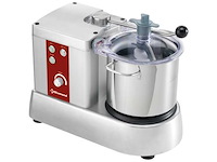 Diamond - roestvrijstalen slijper, 6 liter met variabele snelheidsaandrijving - csp/6vt-n - diamond - bowl cutter - afbeelding 1 van  1