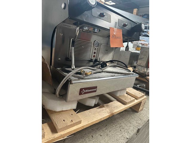 Diamond -compact/2pb espresso koffiemachine 2 groepen, semi-automatisch - afbeelding 3 van  4